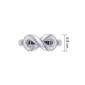 Infinity Silver Ring TRI1182 - Jewelry